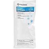 HALYARD Instant Cold Pack Disposable Cold Compress Ice Packs for Swelling Injuries Toothaches Sprains Strains 4.5 x 10 Inches, 24 Packs Per Case - 51785