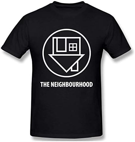 Noswet Durable with The Neighbourhood NBHD House Logo T-Shirts for Mens