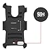 LG Stylo 3 Case, SGM Hybrid Dual Layer Combo Armor Defender Protective Case With Kickstand + Belt Clip Holster For LG Stylo 3 (Black)