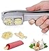 MGreen 0 Slicer Mincer Crusher with Silicone Roller Peeler. Garlic Press, Grinding Kitchen Cooking Tool, sliver