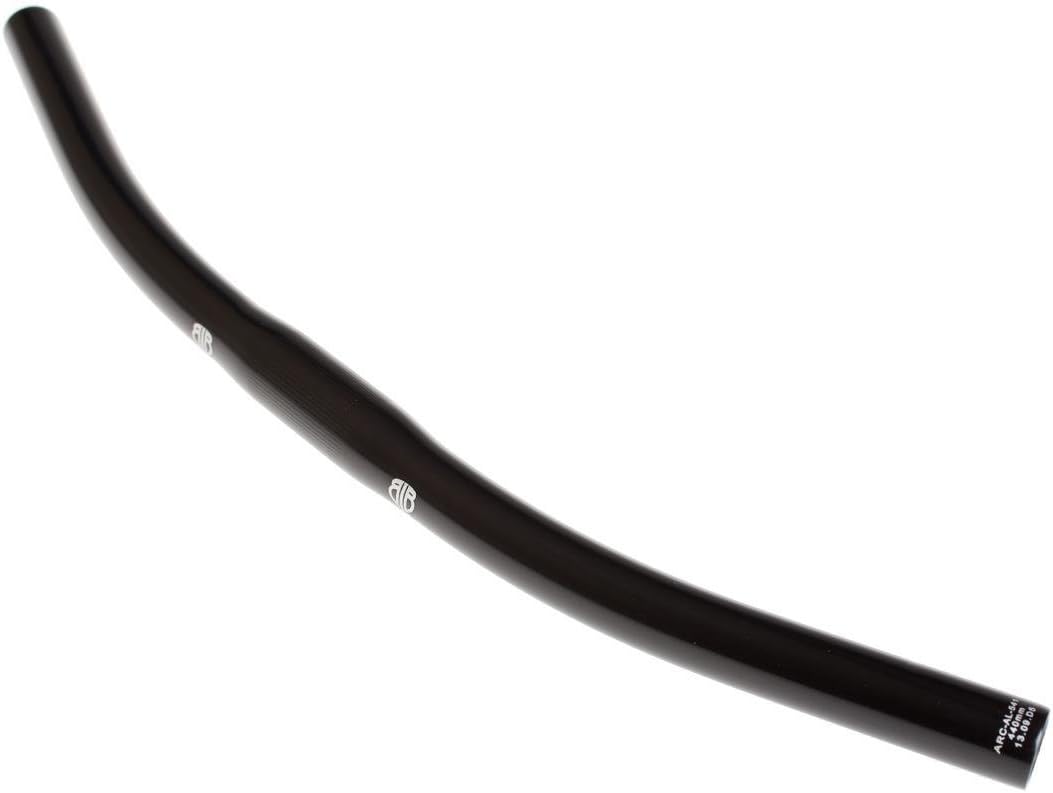 BLB Rainbow Aluminum handlebar bar 440 mm black (Fixed handlebar bar handlebar Rainbow Finish 440 mm black (Fixed) Handlebars