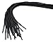 OrthoStep Round Dress Thin Black 27 inch Shoelaces 2 Pair Pack