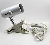 CHENGYIDA White Clip On Lamp Light Holder for Reptile Vivarium Tortoise