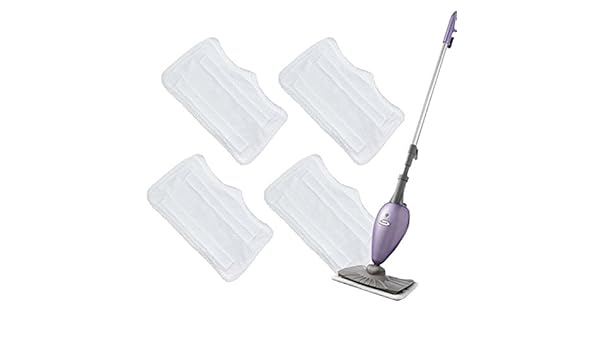 4pcs Replacement Microfiber Pads For Shark Steam Mop S3250 S3101 S3251 Household Supplies Cleaning Mop Parts Accessories