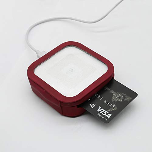 Case for Square Contactless, Also fit for Chip Reader, Dock for Reader, Purple, by AweGo.