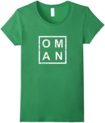 Womens Stylish Oman T-Shirt Small Grass