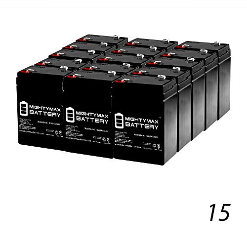 Mighty Max Battery 6V 4.5Ah Replacement Battery for Diamex DM64-15 Pack