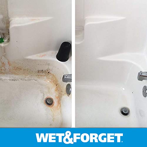 WET & FORGET SHOWER CLEANER WEEKLY APPLICATION REQUIRES NO SCRUBBING, BLEACH-FREE FORMULA, 64 OUNCE (PACK OF 1)