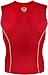 JustOneStyle New 043 Red Skin Tights Compression Base Layer Sleeveless Mens Top