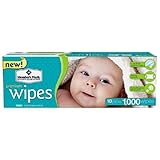 Natural Baby Wipes Hypoallergenic Unscented Latex Free By Member's Mark Bulk 10 Packs of 100 1000 Count
