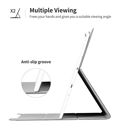 Jingdu Skin-Friendly Folding Case for Onyx Boox Max3 13.3" E-Reader 2019 Release,Premium PU Leather Smart Cover with Pencil Holder and Multiple Viewing Angles(Not Fits for Boox Max2 Pro E-Reader).