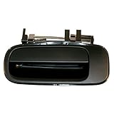 1992-1996 Toyota Camry Rear Outside Outer Exterior Black Door Handle Left Driver Side (1992 92 1993 93 1994 94 1995 95 1996 96)