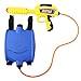 Zooawa Water Gun Blaster Pump, Children Super Blaster Large Capacity Water Squirt Soaker Far Range Party Favor Toy, Backpack Water Tank Attached Outdoor Toy for Summer Swimming Pool Beach Backyards