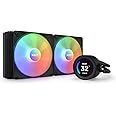 NZXT Kraken Elite 280 RGB - RL-KR28E-B1 - 280mm AIO CPU Liquid Cooler - Customizable 2.36" LCD Display for Images, Performance Metrics - High-Performance Pump - 2 x F140 RGB Core Fans - Black