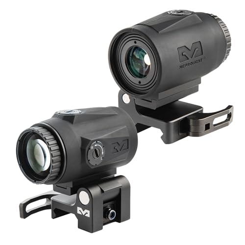 MEPROLIGHT Mepro MMX3 Red Dot Magnifier 3X Micro Lightweight, Compact, Weatherp…