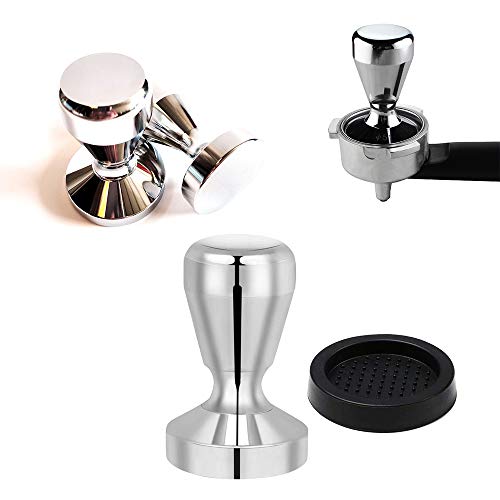 IWILCS 51mm Kaffee Tamper Set, Kaffeestampfer aus Edelstahl, Barista Tamper Set, Edelstahl Espresso Tamper, mit… – Bild 4