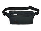 KISS GOLD(TM) Outdoor Slim Close Fitting Waist Bag(Black)