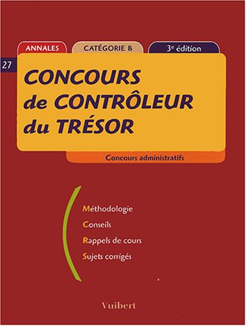 Concours de contrôleur du Trésor