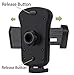 Car Mount, Patea Universal Car Phone Holder Quick Release Button 360° Rotating CD Slot Phone Cradle Holder,phone mount holder for iPhone 7,7 Plus,6, Samsung S7,and other Smartphones car mount holder