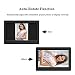 Digital Photo Frame 1280×800 16:9 IPS Screen Include 32GB SD Card HD Digital Picture Frame Widescreen, Support 1080P Videos, Photos Auto Rotate, Support Thumb USB Drive, SD/MMC/MS Card(7 Inch Black)thumb 2