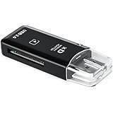 eTECH USB2.0 Black Color High Speed xD Memory Card Reader Supports Olympus and Fuji XD Picture Card 1GB 2GB