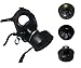 KYNG Israeli Style Rubber Respirator Mask NBC Protection w/Premium Aluminum Mask 40mm FILTER Canister For Industrial Use Chemical Handling Painting, Welding, Prepping, Emergency Preparedness KYNG