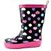 Polka Dot Hearts Girls Rain Boots (Toddler/Little Kid)