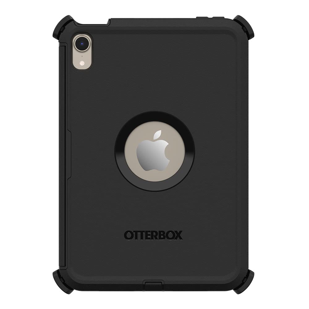 Photo 1 of OtterBox Defender Series Case for iPad mini (A17) and iPad mini (6th gen) - Black, Rugged, Durable, Multi-Layer Protection, Rugged, Durable, Multi-Layer Protection