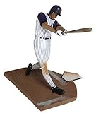 MLB Series 6 Figure: Luis Gonzalez with Purple & White Pin Striped Jersey