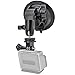 Heavy Duty Camera Car Windshield Mount with 1/4-20 Adapter for GoPro Hero Series and All Cameras