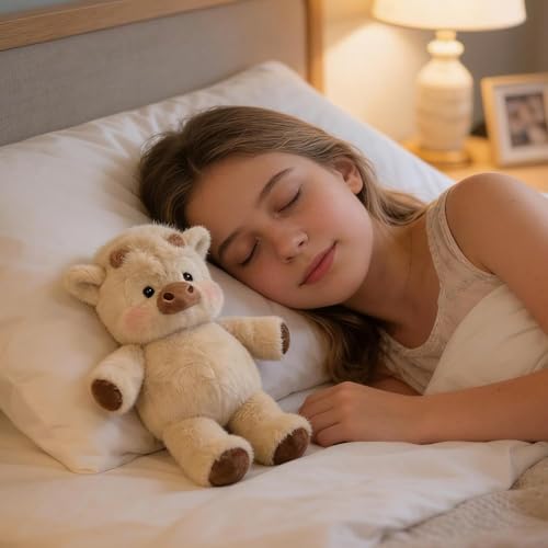 Genérico 2026 Nuevo Peluche Que Corre, 45cm/60cm Peluche de Vaquita Que Corre, Ovejas Peluches Dibujos Juguetes Muñeca Animal Regalo para Niñas Y Niños (A,45cm)