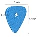 Foxany 16 Pack Ukulele Felt Picks, Comfortable for Ukulele, Guitar, Bass and Low Tension Music Instruments Felt Material Multi Color