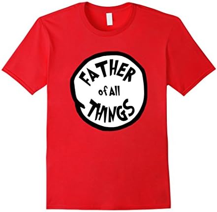 Mens ThingShirt - Father of all Things XL Red