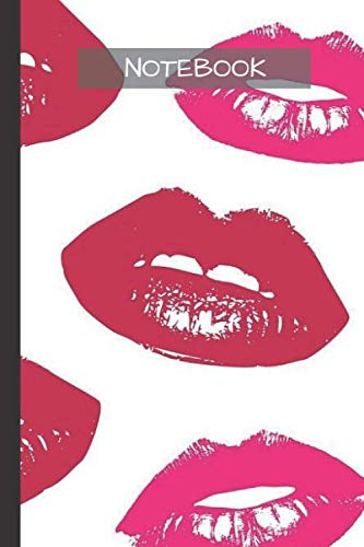 Lipstick Notebook: Lipstick notebook blank pages - Journal to write in - 120 pages - 6"x9"