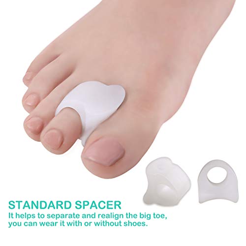 Bunion Corrector & Bunion Relief Kit, Bunion Splint Toe Separator Toe Spacer Straightener Brace for Bunion, Overlapping Toes,Hammer Toes, Hallux Valgus Pain Relief for Men & Women by MANGZ