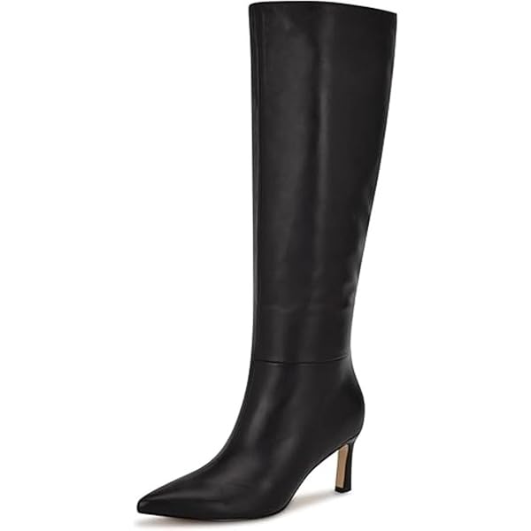 knee length dresses for ladies Women's Morgin Knee High Dress Leather Boots - Dark Brown Suede main image 0