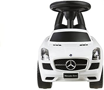 Lean Toys Voiture A Roulettes Pour Bebe Et Enfant Type Mercedes Benz Blanc Produit Sous Licence Amazon Fr Jeux Et Jouets