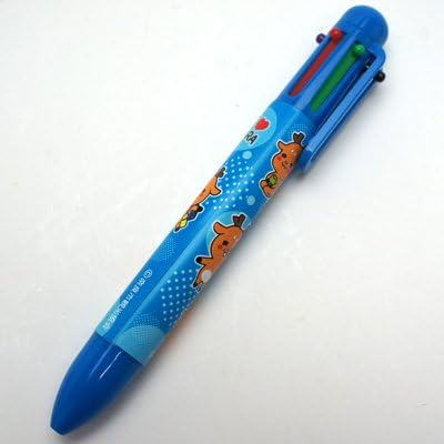 しかまろくん 春の新作続々 ６色ボールペン ブルー