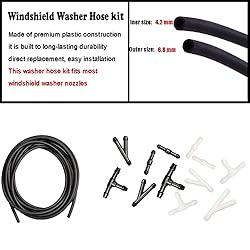 GZZTORES Windshield Washer Hose kit- Universal