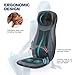 Naipo Shiatsu Neck Back Massager with Heat, Adjustable Full Back Kneading Shiatsu or Rolling Massage Chair Massage Chair Pad for Neck Back Hip, Relieve Muscle Pain for Back Shoulder