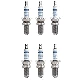 New Spark Plug (Set of 6) BOSCH # 4503 Fusion Platinum Plus Iridium