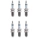 New Spark Plug (Set of 6) BOSCH # 4503 Fusion Platinum Plus Iridium