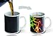 Cortunex Color Changing Coffee mug, Cute Magic Tea Cup, Funny Gift For Women and Men, Ceramic Heat Sensitive Coffee Cup | Smoke