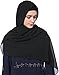 YI HENG MEI Women's Modest Muslim Islamic Soft Chiffon Solid Jersey Long Hijab Headscarf 70×25inch