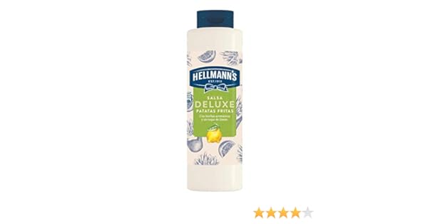 Hellmanns Salsa Casual Food Deluxe 850ml: Amazon.es: Alimentación ...