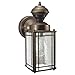 Heathco Hz-4135-Bk Black Mission Style Motion Sensing Security Lantern