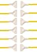 Alpha 24mm Premium Sensor Cleaning Swabs (12pk) (Yellow)