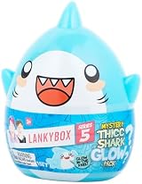 LankyBox Mystery Thicc Shark Glow Pack Official Merch 5 Toys Inside view 3