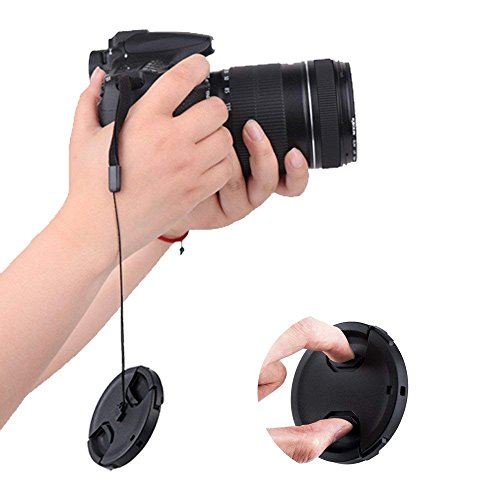 58MM Altura Photo Snap-On Front Lens Cap for CANON Rebel