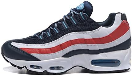 Air Max 95 Jacquard Mens Running Shoes Blue White Red 8 D(M) US=41EU